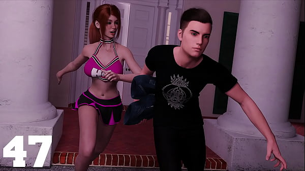 Being A DIK #47 - Sneaking Out Of The Prep'_s Party With Sage The Beautiful Busty Red Head