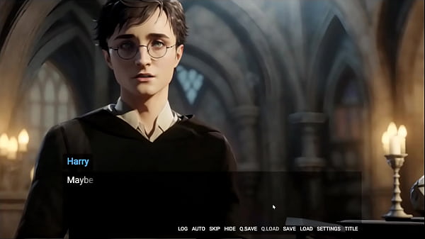 Hogwarts Lewdgacy [Hentai Game PornPlay Parody] Harry Potter and Hermione are playing with BDSM forbiden magic lewd spells